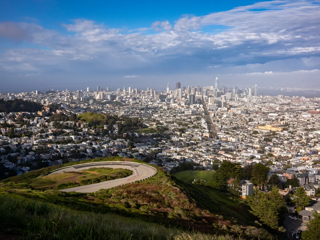 View from Twin Peaks
