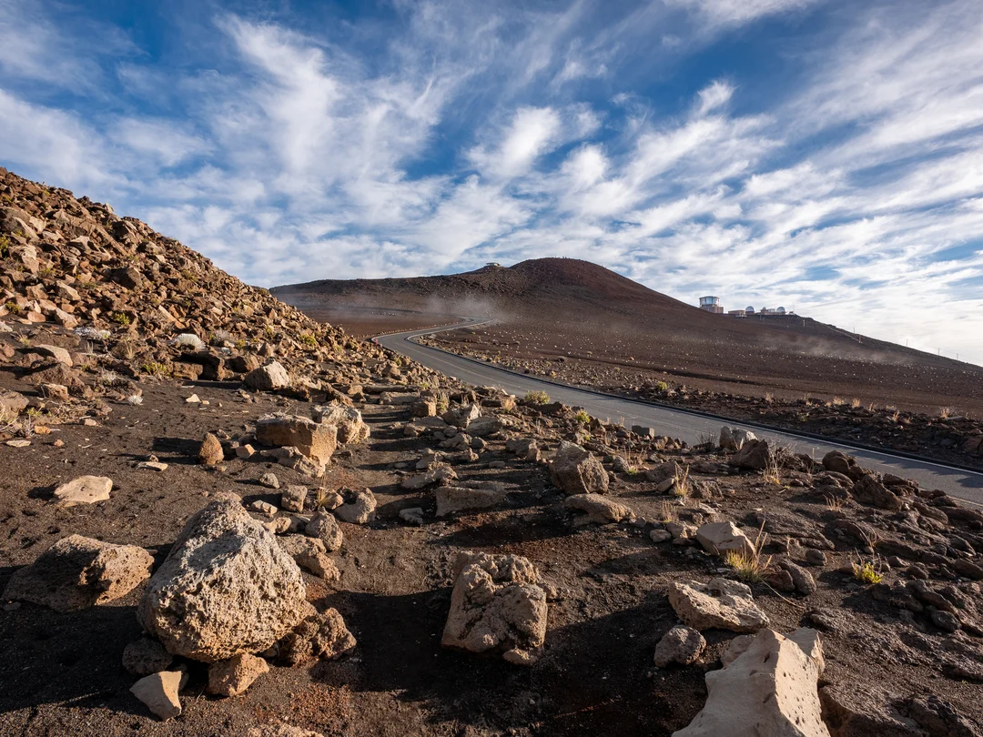 Road to the summit