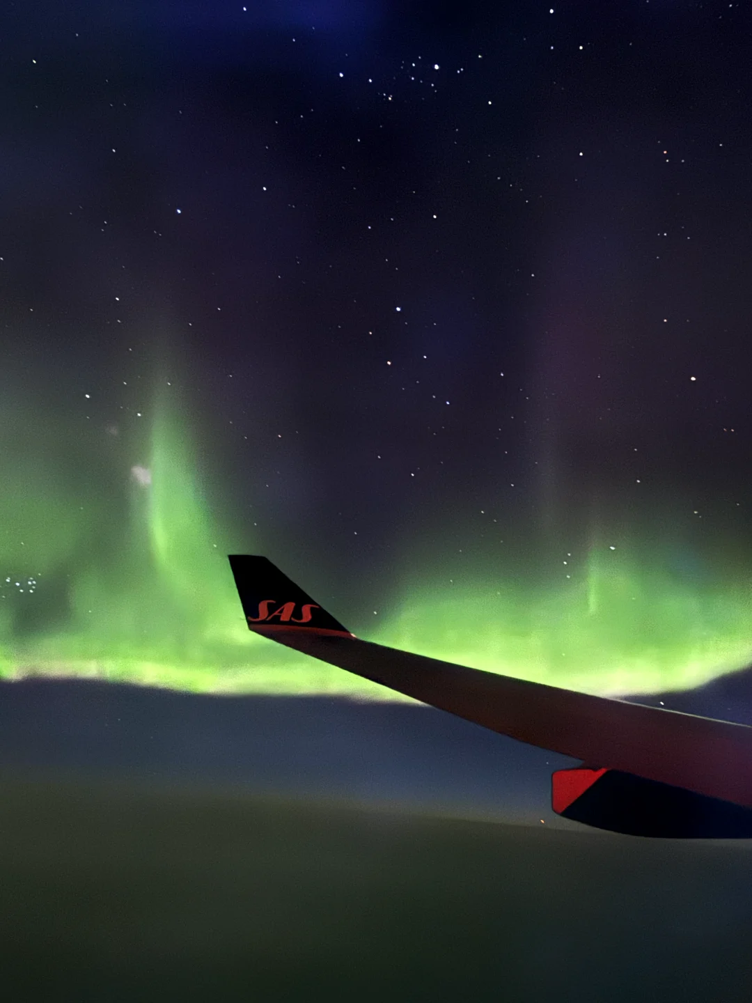 Northern Lights over Northern Canada