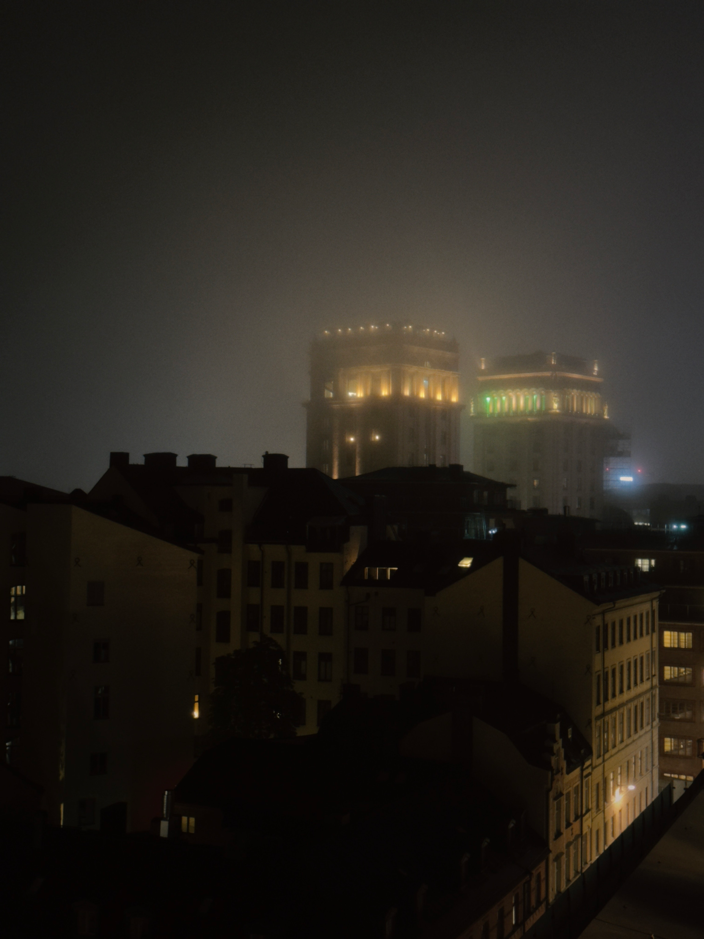 Hazy night